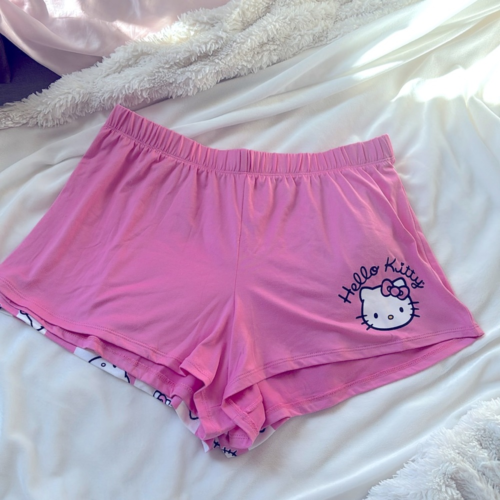 Hello Kitty Sanrio | 2 Piece Pajama Shorts Pink
